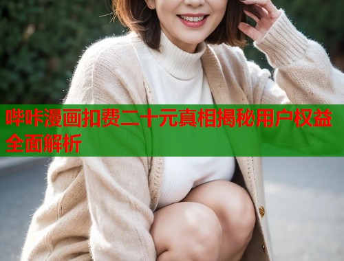 哔咔漫画扣费二十元真相揭秘用户权益全面解析  第1张